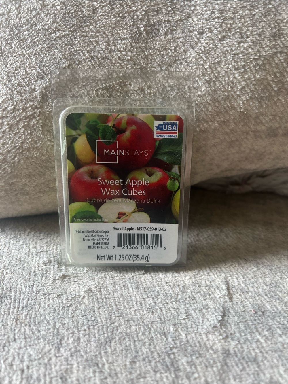 Mainstays Sweet Apple Wax Cubes